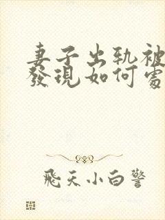 妻子出轨被丈夫发现如何处理封面