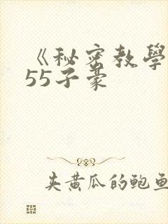《秘密教学》255子豪封面