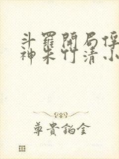 斗罗开局俘获女神朱竹清小说