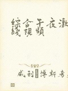 综合午夜激情在线视频