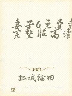 妻子6免费观看完整版高清电视剧封面