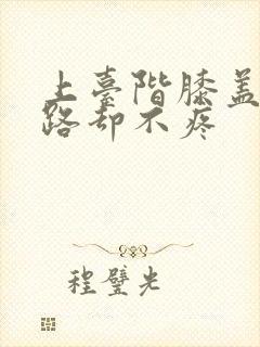 上台阶膝盖疼走路却不疼封面