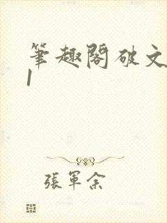 笔趣阁破文1v1
