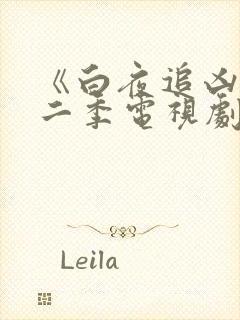 《白夜追凶》第二季电视剧免费观看