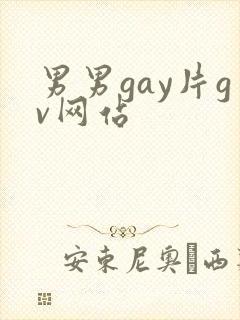 男男gay片gv网站封面