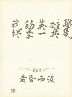 我的英雄学院最终季一共几集