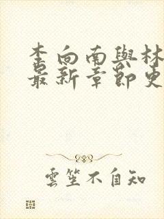 李向南与林楚乔最新章节更新封面