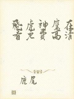 飞虎神鹰在线观看免费高清