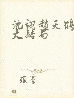 沈翊赵天鹤结局大结局