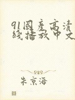 91国产高清在线播放中文字幕
