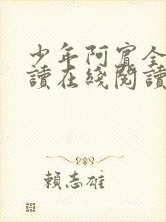 少年阿宾全文阅读在线阅读全文第一季