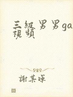 三级男男gay视频