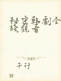 秘密韩剧全集在线观看