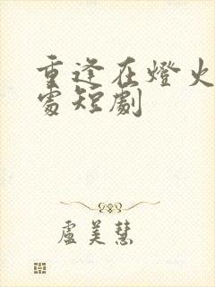 重逢在灯火阑珊处短剧