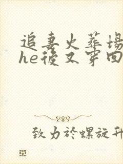 追妻火葬场被迫he后又穿回去了免费阅读