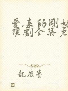 爱,来的刚好电视剧全集免费观看封面