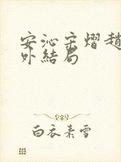 安沁宋熠赵婧番外结局封面