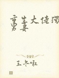 重生大佬独宠小男妻封面