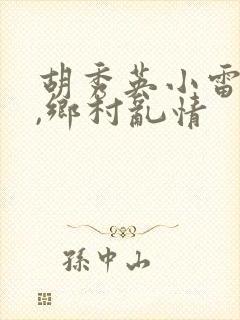 胡秀英小雷小说,乡村乱情