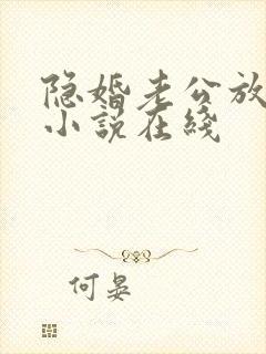 隐婚老公放肆宠小说在线