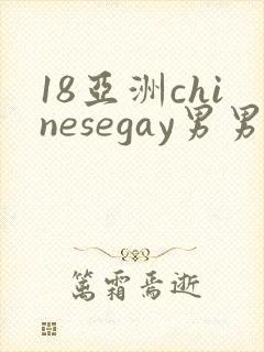 18亚洲chinesegay男男1069