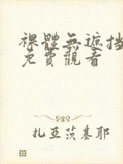 裸体无遮挡在线免费观看