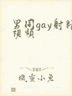 男同gay射精视频封面