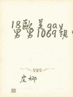 18欧美gay男男1069视频