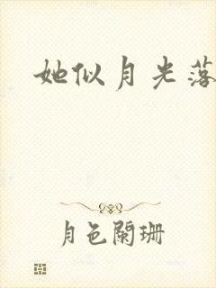 她似月光落我心