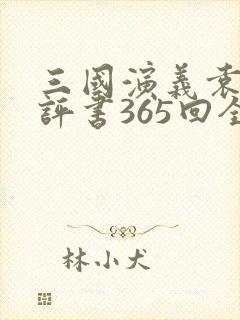 三国演义袁阔成评书365回全集下载封面