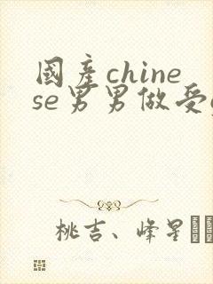 国产chinese男男做受gay网站