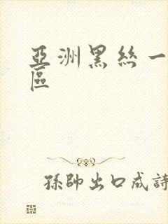 亚洲黑丝一二三区