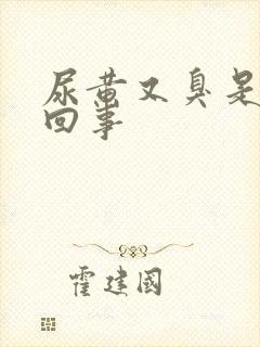 尿黄又臭是怎么回事封面