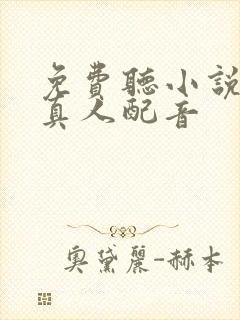 免费听小说软件真人配音