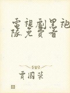 电视剧黑袍纠察队免费看