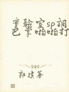 实验室sp调教巴掌啪啪打屁股封面