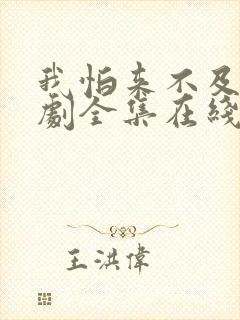 我怕来不及电视剧全集在线观看免费