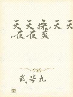 天天操,天天n,夜夜爽封面