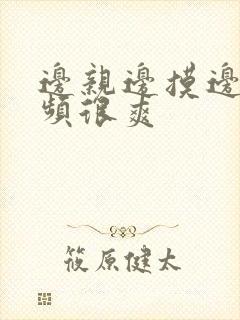 边亲边摸边扎视频很爽封面