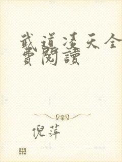 武道凌天全本免费阅读