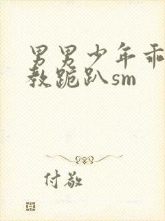 男男少年乖h调教跪趴sm封面