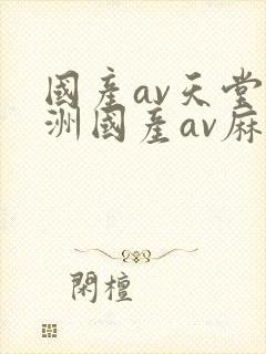 国产av天堂亚洲国产av麻豆