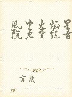 风中火焰星辰影院免费观看封面