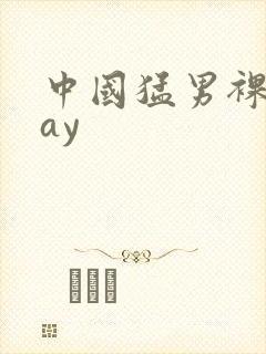 中国猛男裸体gay封面