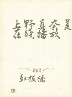 上野真奈美av在线播放封面