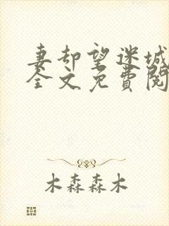 妻却望迷城沈莹全文免费阅读笔趣阁