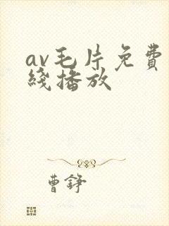 av毛片免费在线播放