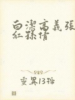 白洁高义张敏美红孙倩