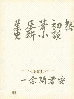 叶辰萧初然最快更新小说封面