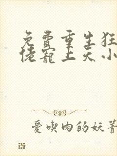 免费重生狂妻大佬宠上天小说